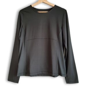 TAIL Active Tee Soft Base Layer Classic Black Long Sleeve Women's Top Sz M